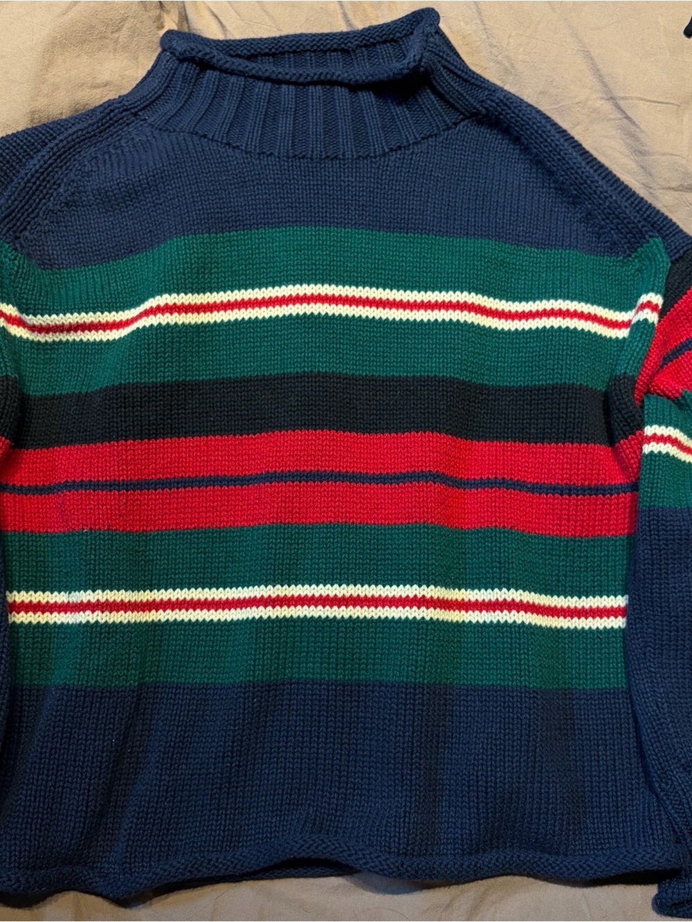 2025 Striped J.Crew Rollneck - Rugby Stripe - Picture 2 of 5
